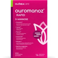 Olonea Ouromanoz Rapid 14 Sachets - Συμπλήρωμα Διατροφής με Μαννόζη, Εκχυλίσματα Βοτάνων & Προβιοτικά για την Αντιμετώπιση των Ουρολοιμώξεων & την Ενίσχυση του Ανοσοποιητικού