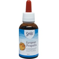 Smile European Propolis 30ml - Συμπλήρωμα Διατροφής Αλκοολικού Διαλύματος Ευρωπαϊκής Βιολογικής Πρόπολης σε Πόσιμο Υγρό με Αντιφλεγμονώδεις Ιδιότητες & Ενίσχυση της Άμυνας του Οργανισμού