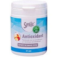 Smile Antioxidant 60caps - Συμπλήρωμα Διατροφής με Βιταμίνες, Ένζυμα, Μέταλλα & Αμινοξέα με Ισχυρή Αντιοξειδωτική Δράση & Υποστήριξη του Ανοσοποιητικού Συστήματος