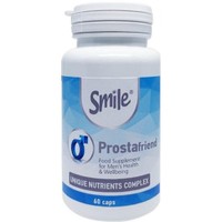 Smile Prostafriend 60caps - Συμπλήρωμα Διατροφής Εκχυλίσματος Βοτάνων & Μετάλλων για την Καλή Υγεία του Προστάτη & του Ανδρικού Ουροποιητικού Συστήματος