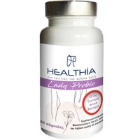 Healthia Lady Probio 60caps - Συμπλήρωμα Διατροφής Φόρμουλας Προβιοτικών & Πρεβιοτικών με Στοχευμένη Δράση για την Ενίσχυση & Διατήρηση της Φυσιολογικής Χλωρίδας του Κόλπου