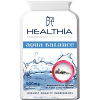 Healthia Aqua Balance 500mg 60caps - Συμπλήρωμα Διατροφής με Βιταμίνη Β6, Μαγνήσιο & Εκχυλίσματα & Βοτάνων για Αντιμετώπιση της Κατακράτησης Υγρών & την Ισορροπία των Υγρών στο Σώμα