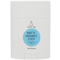Youth Lab Matte Invisible Spf50 Stick 20g - Αδιάβροχο Διάφανο Αντηλιακό Στικ Προσώπου Υψηλής Προστασίας με Ματ Τελείωμα
