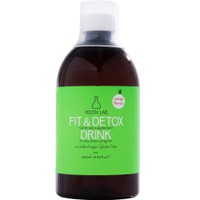 Youth Lab Fit & Detox Drink 500ml - Συμπλήρωμα Διατροφής Εκχυλίσματος Βοτάνων, Βιταμίνης C & Χρωμίου για Αποτοξίνωση, Διαχείριση Βάρους & Μείωση Κατακράτησης Υγρών σε Πόσιμο Υγρό με Γεύση Πορτοκάλι