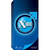 XDrive Food Supplement for Men 4caps - Συμπλήρωμα Διατροφής για τον Άνδρα που Βελτιώνει τη Σεξουαλική Απόδοση, Ενέργεια & Αντοχή