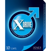 XDrive Food Supplement for Men 10caps - Συμπλήρωμα Διατροφής για τον Άνδρα που Βελτιώνει τη Σεξουαλική Απόδοση, Ενέργεια & Αντοχή