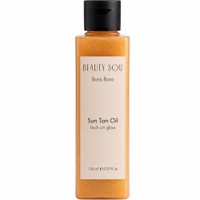 Beauty Sou Bora Bora Sun Tan Oil 150ml - Ξηρό Ενυδατικό Λάδι Μαυρίσματος Σώματος με Άρωμα Εμπνευσμένο από τις Νήσους της Γαλλικής Πολυνησίας Μπόρα Μπόρα με Glitter