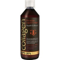 Collagen ProActive Πόσιμο Κολλαγόνο 600ml - Φράουλα - Πόσιμο Κολλαγόνο Συμπλήρωμα Διατροφής με Κολλαγόνο για το Δέρμα, Μαλλιά & Νύχια με Γεύση Φράουλα