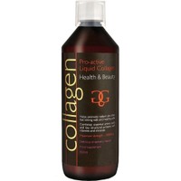 Collagen ProActive Πόσιμο Κολλαγόνο 600ml - Φράουλα - Πόσιμο Κολλαγόνο Συμπλήρωμα Διατροφής με Κολλαγόνο για το Δέρμα, Μαλλιά & Νύχια με Γεύση Φράουλα