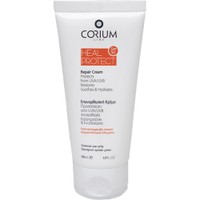 Corium Line Heal Protect Spf50 Repair Cream 50ml - Επανορθωτική Αντηλιακή Κρέμα Υψηλής Προστασίας & Καταπράυνσης για Ευαίσθητες Επιδερμίδες με Ερεθισμούς & Βλάβες
