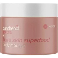 Medisei Panthenol Extra Bare Skin Superfood Body Mousse 230ml - Ενυδατικό Mousse Σώματος με Μείγμα Υπερτροφών για Θρέψη & Ενυδάτωση της Επιδερμίδας
