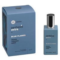 Medisei Panthenol Extra Men Blue Flames Eau de Toilette 50ml - Ανδρικό Άρωμα με Νότες Από Πορτοκάλι, Κανέλα & Κεχριμπάρι