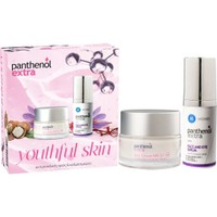 Medisei Panthenol Extra Promo Day Face Cream Spf15 50ml & Face & Eye Serum 30ml - Ενυδατική Κρέμα Ημέρας Μεσαίας Αντιηλιακής Προστασίας για Κυτταρική Ανανέωση & Βελτίωση της Υφής της Επιδερμίδας & Αντιρυτιδικός Ορός Προσώπου & Ματιών, για Σφριγηλό Δέρμα 30ml