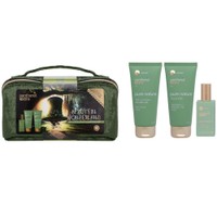 Medisei Panthenol Extra Promo Pure Nature Eau De Toilette 50ml & 3in1 Cleanser Face, Body, Hair 100ml & Body Milk 100ml & Δώρο Νεσεσέρ 1 Τεμάχιο - Γυναικείο Άρωμα με Νότες Άσπρων Λουλουδιών & Κόκκινων Φρούτων & Καθαριστικό 3 σε 1 για Πρόσωπο, Σώμα, Μαλλιά & Ενυδατικό Γαλάκτωμα Σώματος Χωρίς Γλουτένη