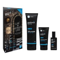 Medisei Promo Panthenol Extra Men 3in1 Face, Body, Hair Cleanser 200ml & Eau De Toilet 50ml & Face & Eye Cream 75ml - Ανδρικό Τζελ Καθαρισμού για Πρόσωπο, Σώμα & Μαλλιά & Ανδρικό Άρωμα Σοκολάτα με Συνδυασμό Ξύλου, Κεχριμπαριού & Μόσχου & Αντιρυτιδική Κρέμα Προσώπου & Ματιών