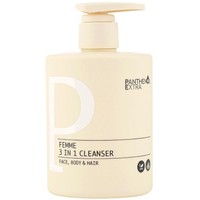 Panthenol Extra Femme 3in1 Cleanser 500ml - Γυναικείο Αφρόλουτρο για Πρόσωπο, Σώμα & Μαλλιά με Ανατολίτικο Άρωμα & Νότες Βανίλιας με Αντλία
