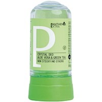 Medisei Crystal Deo Aloe Viera & Green Tea Deodorant 80g - Αποσμητικό Στικ Σώματος 24ωρης Δράσης με Άρωμα Πράσινου Τσαγιού