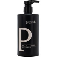 Medisei Panthenol Extra Men 3in1 Cleanser 500ml - Ανδρικό Αφρόλουτρο & Σαμπουάν με Ήπια Σύνθεση για Πρόσωπο, Σώμα & Μαλλιά