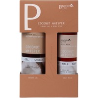 Panthenol Extra Promo Coconut Whisper Shower Gel 500ml & Body Milk 300ml - Χαλαρωτικό Αφρόλουτρο, με Απαλό, Αέρινο Άρωμα & Ανάλαφρο Κρεμώδες Γαλάκτωμα Σώματος
