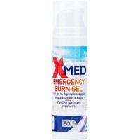 X-Med Emergency Burn Gel 50g - Γέλη για τη Θεραπεία Ελαφρών Εγκαυμάτων & Αμυχών