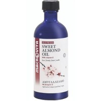 Macrovita Sweet Almond Oil 100ml - Αμυγδαλέλαιο Ιδανικό για Μασάζ και Ντεμακιγιάζ