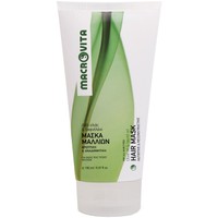 Macrovita Nutritive & Reconstructive Hair Mask with Olive Oil & Laurel Oil 150ml - Θρεπτική Μάσκα Αναδόμησης Μαλλιών με Λάδι Ελιάς & Δαφνέλαιο