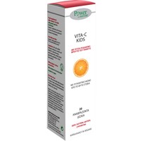 Power Health Vita-C Kids 20 Effer.tabs - Συμπλήρωμα Διατροφής με Βιταμίνη C για Παιδιά με Γλυκαντικό Από το Φυτό Stevia