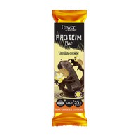 Power Health Protein Bar Vanilla Cookie with Dark Chocolate Covering 60gr - Μπάρα με Υψηλή Περιεκτικότητα σε Πρωτεΐνες (35%) με Γεύση Vanilla Cookies και Επικάλυψη Μαύρης Σοκολάτας