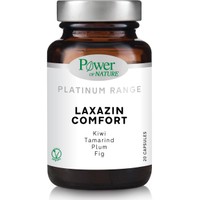 Power Health Platinum Range Laxazin Comfort 20caps - Συμπλήρωμα Διατροφής με Ακτινίδιο, Δαμάσκηνο & Σύκο για τη Φυσιολογική Λειτουργία του Εντέρου
