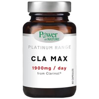 Power of Nature Platinum Range CLA Max 1900mg / Day 60caps - Συμπλήρωμα Διατροφής για την Αύξηση της Καύσης του Λίπους & της Μυϊκής Μάζας