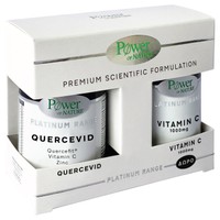 Power Health Promo Platinum Range Quercevid 30caps & Δώρο Vitamin C 1000mg 20caps - Συμπλήρωμα Διατροφής με Αντιοξειδωτική Δράση & Βιταμίνη C για την Ενίσχυση του Ανοσοποιητικού