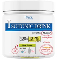 Power Health Isotonic Drink Powder 400g - Συμπλήρωμα Διατροφής με Υδατάνθρακες, Βιταμίνες & Ηλεκτρολύτες για Ενυδάτωση & Ενέργεια σε Σκόνη με Γεύση Lime
