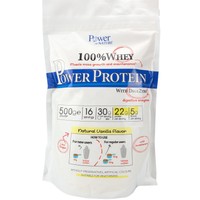 Power Health 100% Whey Power Protein 500g - Natural Vanilla - Συμπλήρωμα Διατροφής Πρωτεΐνης Ορού Γάλακτος για Αύξηση & Διατήρηση Μυϊκής Μάζας με Γεύση Βανίλια