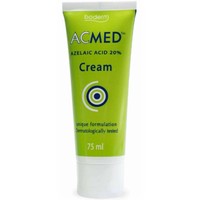 Boderm Acmed Azelaic Acid 20% Cream 75ml - 24ωρη Κρέμα Προσώπου που Διορθώνει τις Ατέλειες της Λιπαρής με Τάση Ακμής Επιδερμίδας