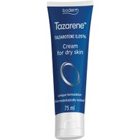 Boderm Tazarene 0.05% Dry Skin Cream 75ml - Ενυδατική, Μαλακτική Κρέμα Τοπικής Εφαρμογής για Πολύ Ξηρό Δέρμα με Κερατολυτική Δράση