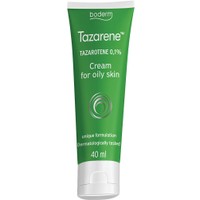 Boderm Tazarene 0.1% Oily Skin Cream 40ml - Ενυδατική Κρέμα Τοπικής Εφαρμογής για Λιπαρές, με Τάση Ακμής Επιδερμίδες
