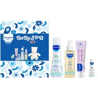 Mustela Promo Gentle Cleansing Gel 400ml (2x200ml) & Baby Oil Spray 100ml & 123 Vitamin Barrier Cream 50ml & Δώρο Hydra Bebe Body Lotion 50ml - Απαλό Βρεφικό Τζελ Καθαρισμού για Μαλλιά & Σώμα & Βρεφικό Λάδι για Μασάζ & Βρεφική Κρέμα Αλλαγής Πάνας & Ενυδατικό Γαλάκτωμα Σώματος για Χρήση από την Πρώτη Μέρα