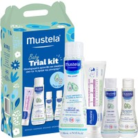 Mustela Promo Gentle Cleansing Gel 200ml & Hydra Bebe Body Lotion 50ml & No Rinse Cleansing Water 50ml & 123 Vitamin Barrier Cream 50ml - Βρεφικό Παιδικό Gel Καθαρισμού για Σώμα & Μαλλιά & Ενυδατικό Γαλάκτωμα Σώματος για Χρήση από την Πρώτη Μέρα & Βρεφικό-Παιδικό Καθαριστικό Υγρό Χωρίς Ξέπλυμα με Αβοκάντο & Βρεφική Κρέμα Αλλαγής Πάνας