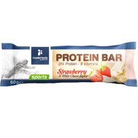 My Elements Protein Bar 60g, 1 Τεμάχιο - Strawberry White Chocolate - Μπάρα Πρωτεΐνης Εμπλουτισμένη με 8 Βιταμίνες για Μέγιστη Ενέργεια με Γεύση Φράουλα & Λευκή Σοκολάτα