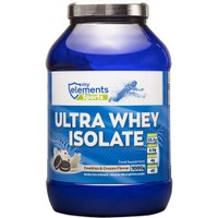 My Elements Sports Ultra Whey 100% Isolate Protein 1000g - Cookies & Cream - Συμπλήρωμα Διατροφής Πρωτεΐνης Ορού Γάλακτος για Αύξηση Μυϊκής Μάζας & Αποκατάσταση με Γεύση Μπισκότο Κρέμα