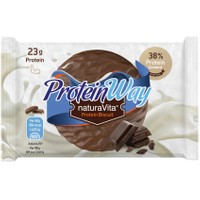Natura Vita Protein Way Biscuit Chocolate Flavour 60g - Μπισκότο Πρωτεΐνης με Γεύση Σοκολάτας & Επικάλυψη Κακάο