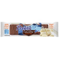 Natura Vita Protein Way Bar White Chocolate Flavour 50g - Μπάρα Πρωτεΐνης με Γεύση Λευκής Σοκολάτας & Επικάλυψη Κακάο για Ενέργεια Οποιαδήποτε Ώρα της Ημέρας