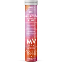Jmn Nutraceuticals Multivita Plus Peach Flavour 20 Effer.tabs - Συμπλήρωμα Διατροφής με Πολυβιταμίνες για την Ενίσχυση του Οργανισμού