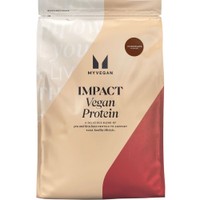 My Protein Impact Vegan Protein 1kg - Chocolate - Συμπλήρωμα Διατροφής Πρωτεΐνης από Μπιζέλι & Φασόλια σε Σκόνη για Ανάπτυξη & Διατήρηση Μυϊκής Μάζας για Αυστηρά Χορτοφάγους με Γεύση Σοκολάτα
