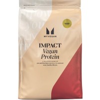 My Protein Impact Vegan Protein 1kg - Banana - Συμπλήρωμα Διατροφής Πρωτεΐνης από Μπιζέλι & Φασόλια σε Σκόνη για Ανάπτυξη & Διατήρηση Μυϊκής Μάζας για Αυστηρά Χορτοφάγους με Γεύση Μπανάνα