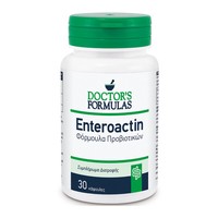 Doctor's Formulas Enteroactin 30caps - Συμπλήρωμα Διατροφής με Προβιοτικά που Ενισχύει την Καλή Λειτουργία του Εντέρου