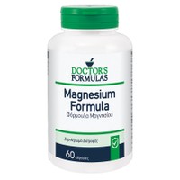 Doctor's Formulas Magnesium 60caps - Συμπλήρωμα Διατροφής Μαγνησίου για Φυσιολογική Λειτουργία του Νευρικού Συστήματος