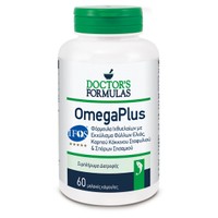 Doctor's Formulas OmegaPlus 60caps - Συμπλήρωμα Διατροφής Ιχθυελαίων με Ελαιοευρωπαίνη & Εκχύλισμα Κόκκινου Σταφυλιού
