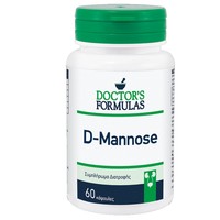 Doctor's Formulas D-Mannose 60caps - Συμπλήρωμα Διατροφής με D-Μαννόζη για τη Φυσιολογική Λειτουργία του Ουροποιητικού