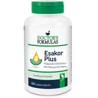 Doctor's Formulas Esakor Plus EPA 700mg & DHA 500mg 180 Soft.caps - Συμπλήρωμα Διατροφής για τη Φυσιολογική Λειτουργία του Εγκεφάλου